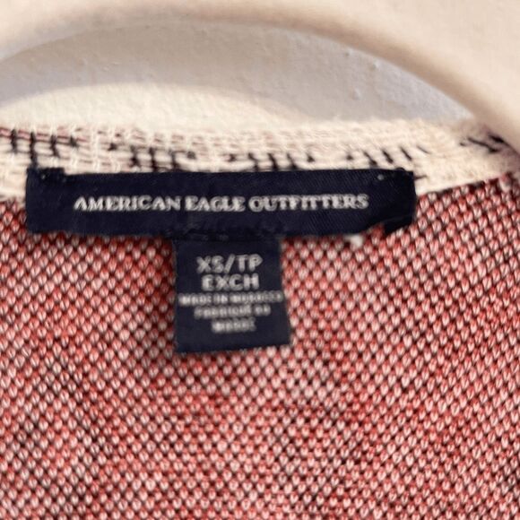 AEO Aztec Waterfall Cardigan Size XS - Picture 3 of 10